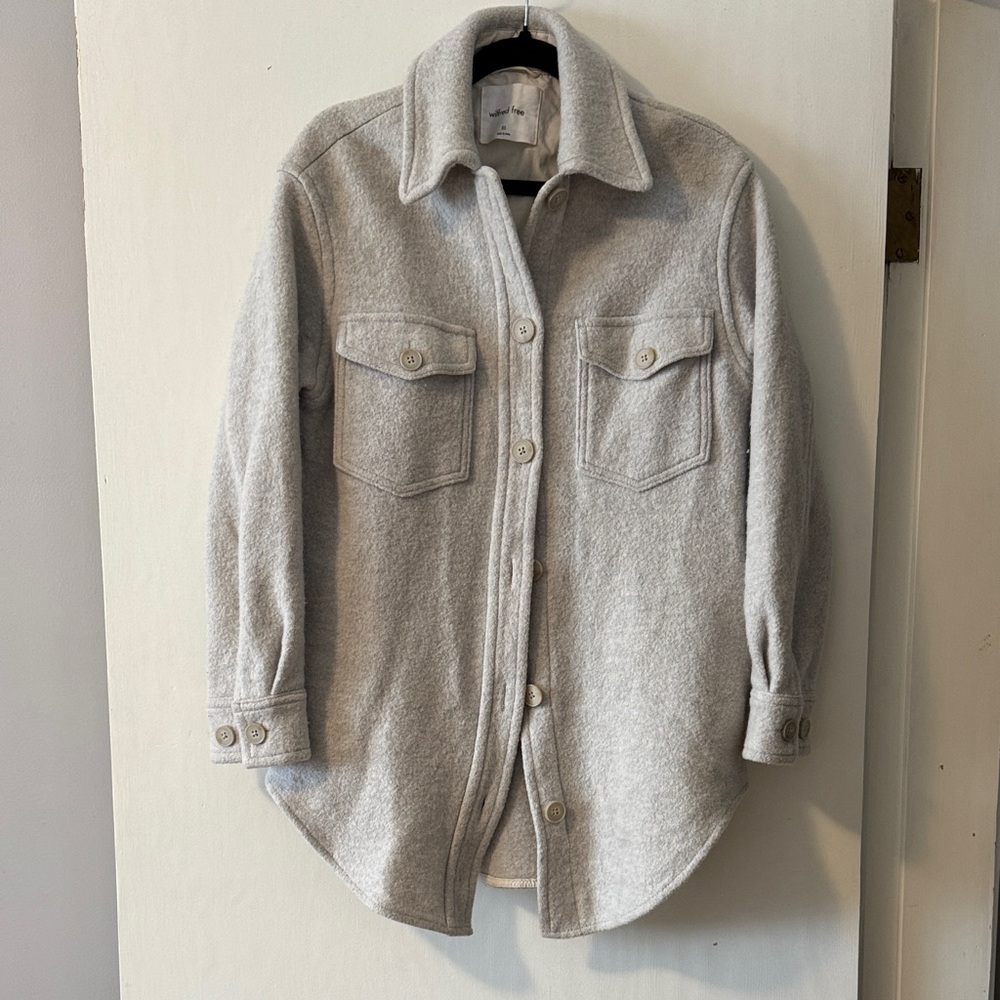 Wilfred Light Gray Ganna Jacket